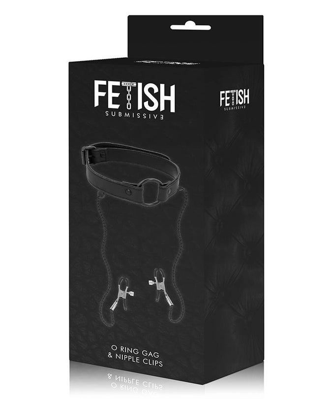 FETISH ONDERDANIG - BALKNEVEL MET TEPELKLEMMEN