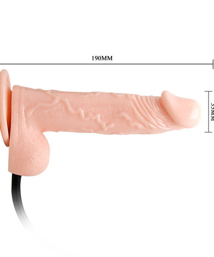 BAILE - REALISTISCHE TRILLENDE EN OPBLAASBARE DILDO