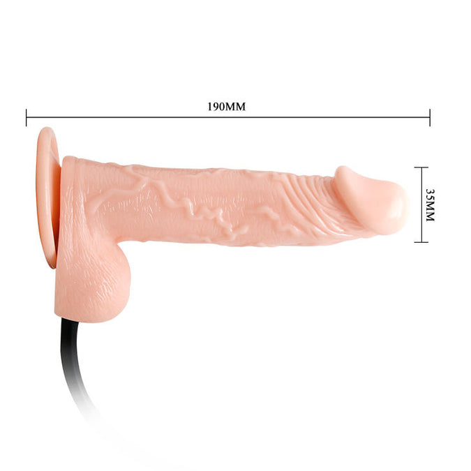 BAILE - REALISTISCHE TRILLENDE EN OPBLAASBARE DILDO