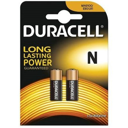 DURACELL - BATTERIJ MN9100 N LR1 1,5V 2 STUKS