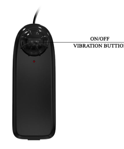BAILE - REALISTISCHE TRILLENDE EN OPBLAASBARE DILDO 18,8 CM