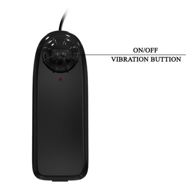 BAILE - REALISTISCHE TRILLENDE EN OPBLAASBARE DILDO 18,8 CM
