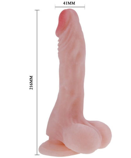 BAILE - NATURAL REALISTIC COCK DILDO 21.6 CM