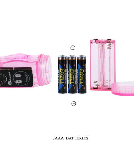 BAILE - DISTORTION DRIEVOUDIGE ROZE STIMULATOR