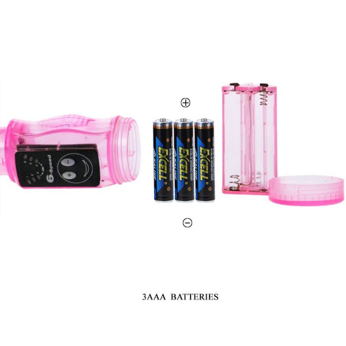 BAILE - DISTORTION DRIEVOUDIGE ROZE STIMULATOR