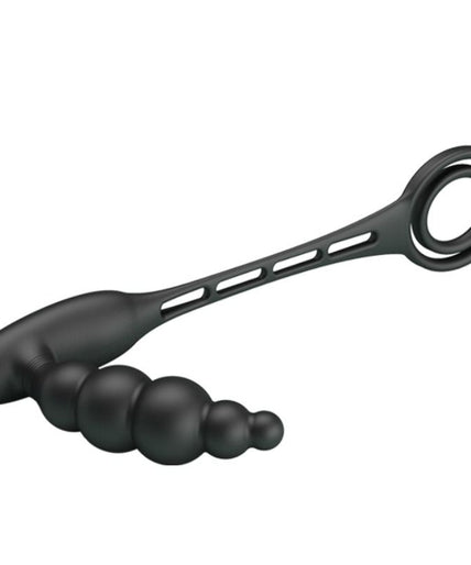 PRETTY LOVE - PENIS RINGS WITH VIBRATOR PLUG