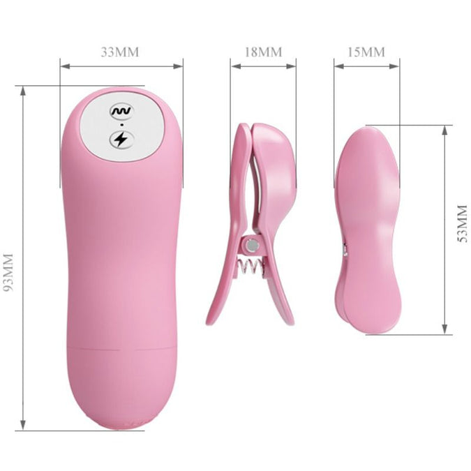 BAILE - ROMANTISCHE GOLFVIBRATORPINCET MET TRILLINGEN EN ELEKTROSHOCK