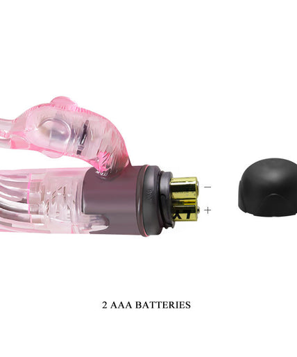 BAILE - GIVE YOU A KIND OF LOVER VIBRATOR WITH PINK RABBIT 10 MODES