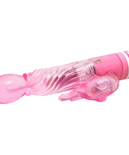 BAILE - MULTISPEED VIBRATOR WITH PINK STIMULATOR