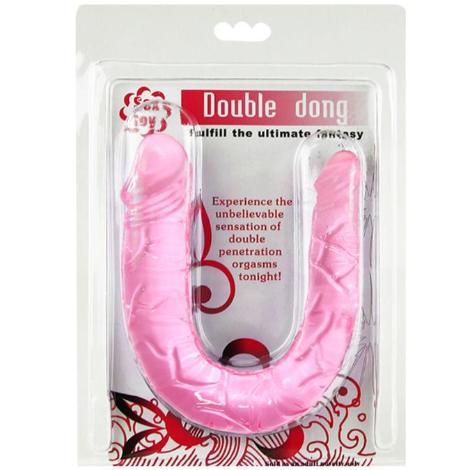 BAILE - DUBBELE DILDO DUBBEL ROZE DILDO