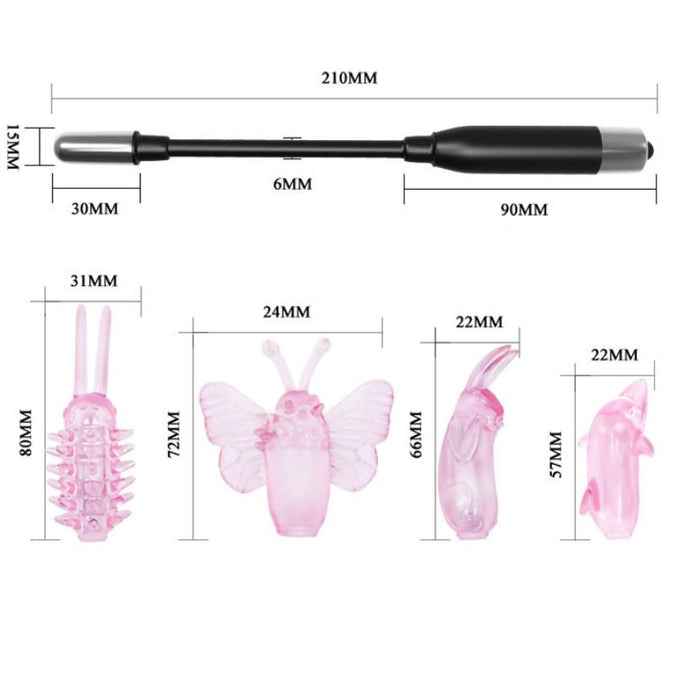 BAILE - WIZARD MAGIC WAND STIMULATOR MET TRILLING