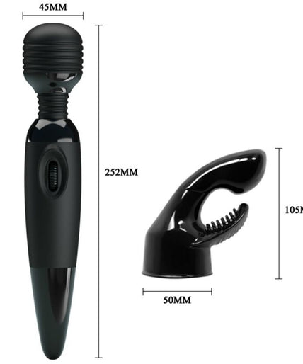 BAILE - SENSUAL MASSAGER WITH INTERCHANGEABLE HEAD