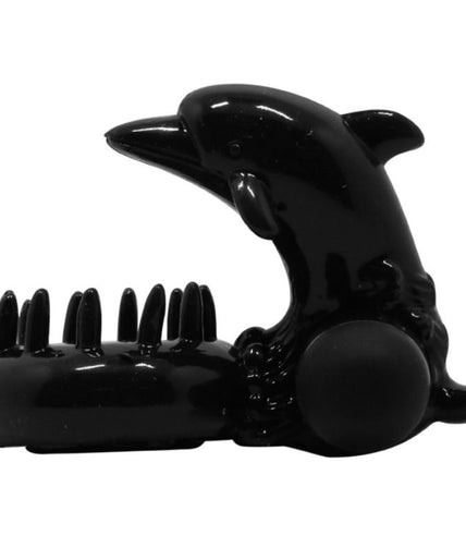 BAILE - SWEET RING RING WITH CLITORIS STIMULATOR DOLPHIN