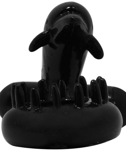 BAILE - SWEET RING RING WITH CLITORIS STIMULATOR DOLPHIN