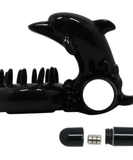 BAILE - SWEET RING RING WITH CLITORIS STIMULATOR DOLPHIN