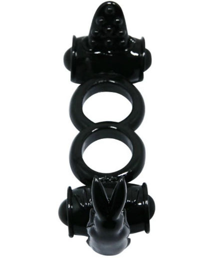 BAILE - SWEET RING DOUBLE RING WITH DOUBLE RABBIT