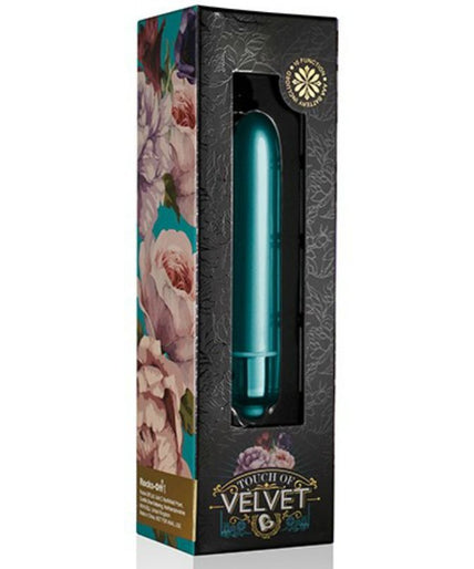 ROCKS-OFF - VIBRATING BULLET TOUCH OF VELVET PEACOCK PETALS