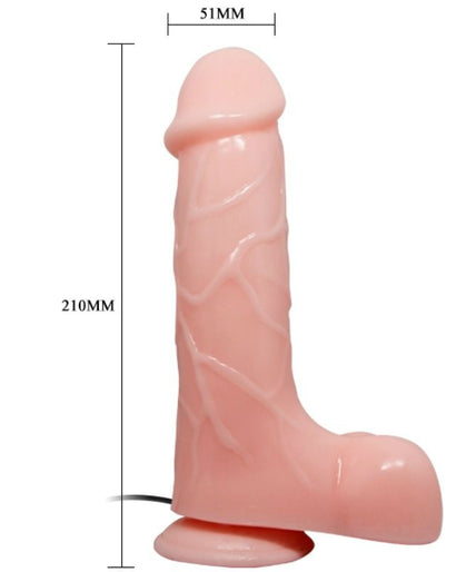 BAILE - NATURAL BARBARA REALISTIC VIBRATOR 21 CM