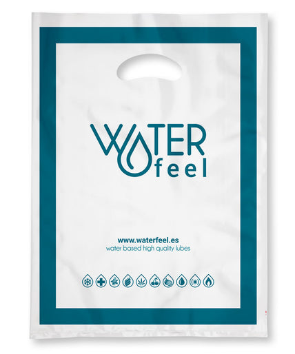 WATERFEEL - 100 LARGE PLASTIC BAGS 40 X 50 CM