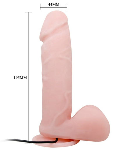 BAILE - OLIVER REALISTISCHE VIBRATOR MET ROTATIEFUNCTIE