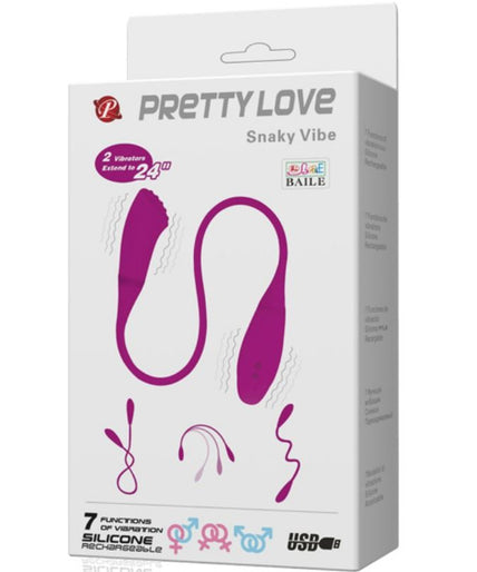 PRETTY LOVE - SMART SNAKY VIBE VIBRATOR 2 MOTORS