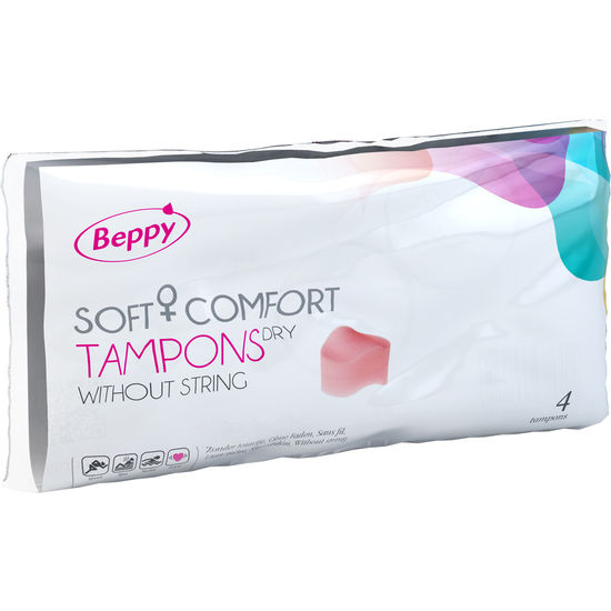 Beppy – Zachte Comfort Tampons Droog 4 Stuks