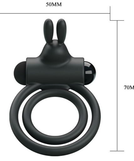 PRETTY LOVE - OSMOND SILICONE VIBRATOR RING
