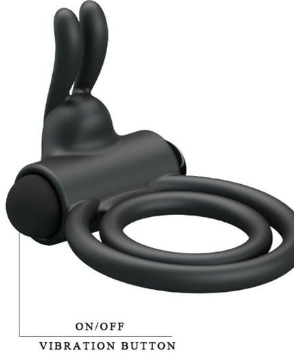 PRETTY LOVE - OSMOND SILICONE VIBRATOR RING