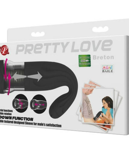 PRETTY LOVE - BRETON MULTIFUNCTION RECHARGEABLE MASTURBATOR