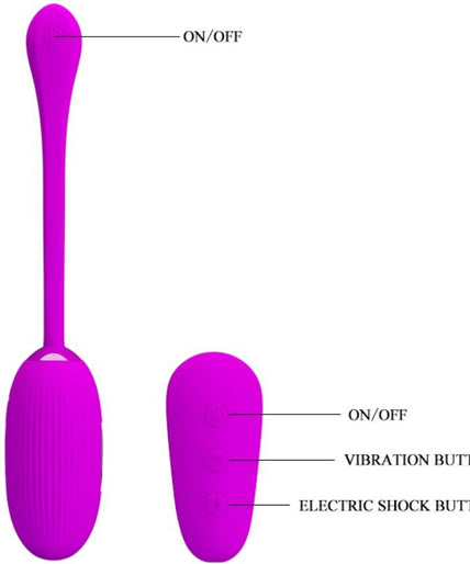 PRETTY LOVE - SHOCK FUN VIBRATING EGG AND ELECTROSHOCK