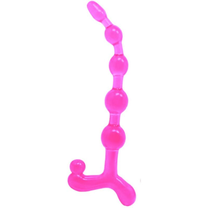 Baile – Buigzame Twist Roze Anaalknikkers