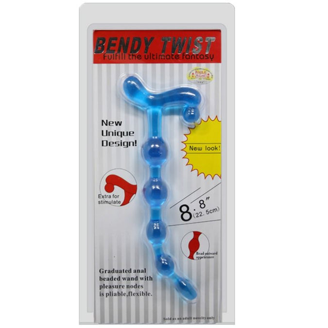 Baile – Bendy Twist Blue Anal Balls