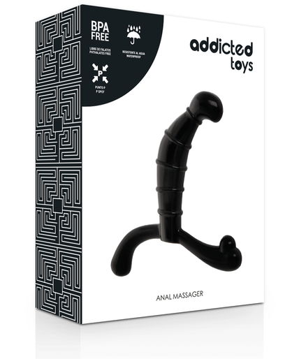 Addicted Toys – Prostate Anal Pleasure Massager – Black