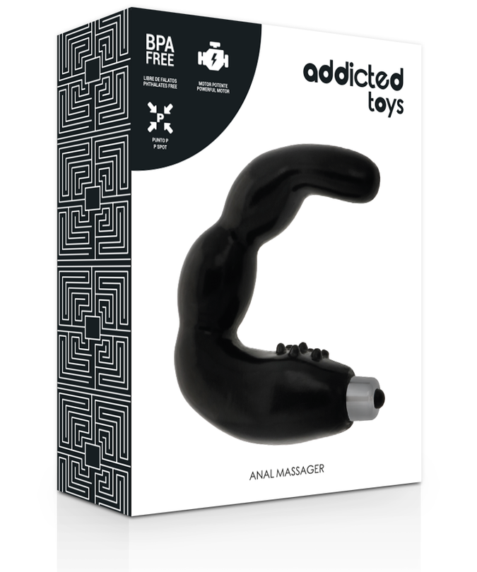 Addicted Toys – Prostate Anal Massager with Vibrating Ball