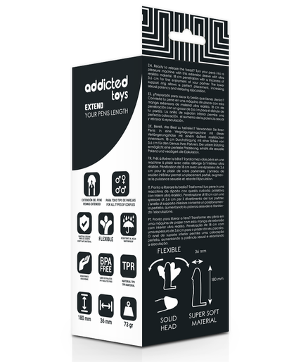 ADDICTED TOYS - EXTEND YOUR PENIS 18 CM