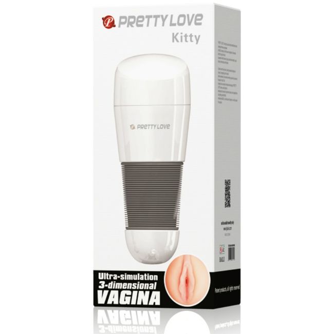 Pretty Love – Kitty White Vagina Masturbator