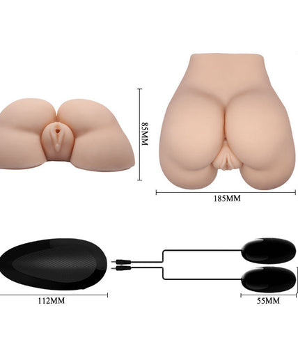 CRAZY BULL - REALISTIC VAGINA AND ANUS WITH VIBRATION POSITION 5