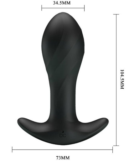 PRETTY LOVE - BLACK ANAL VIBRATOR