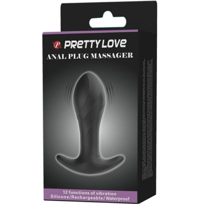 PRETTY LOVE - ZWARTE ANALE VIBRATOR