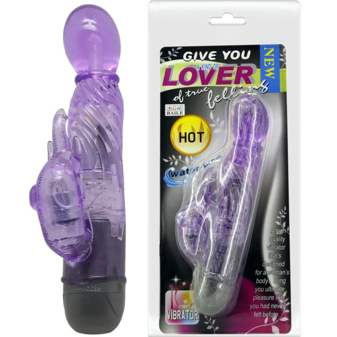 Baile – Give You a Kind of Lover Vibrator with Lilac Rabbit 10 Modes