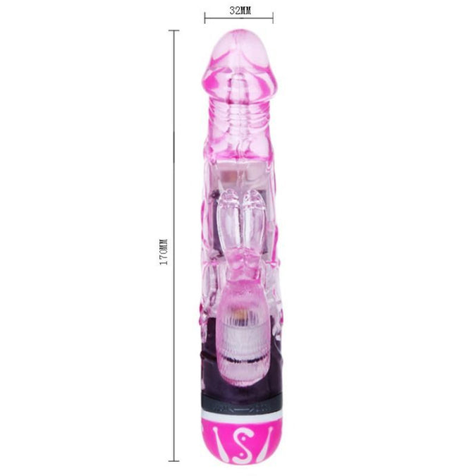BAILE - MULTISNELHEIDS VIBRATORS MET LILA KONIJN