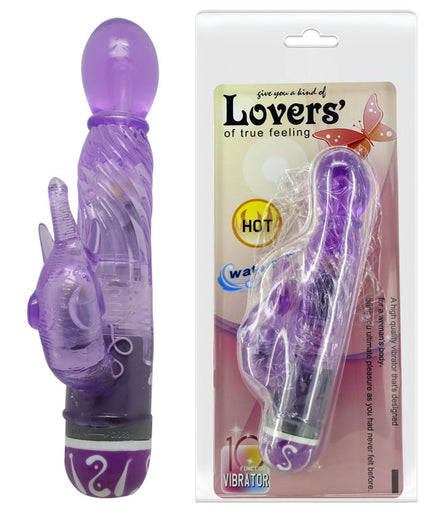BAILE - MULTIVE SPEED VIBRATOR WITH LILAC STIMULATOR