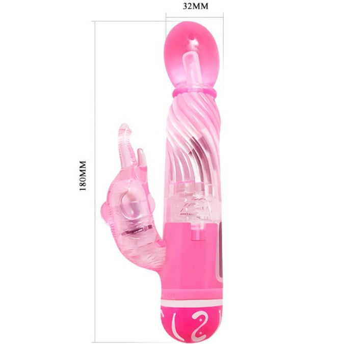 BAILE - MULTIVE SPEED VIBRATOR MET LILA STIMULATOR