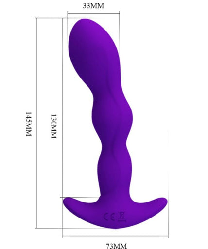PRETTY LOVE - ANALE MASSAGER 12 PAARSE TRILLINGSSTANDEN