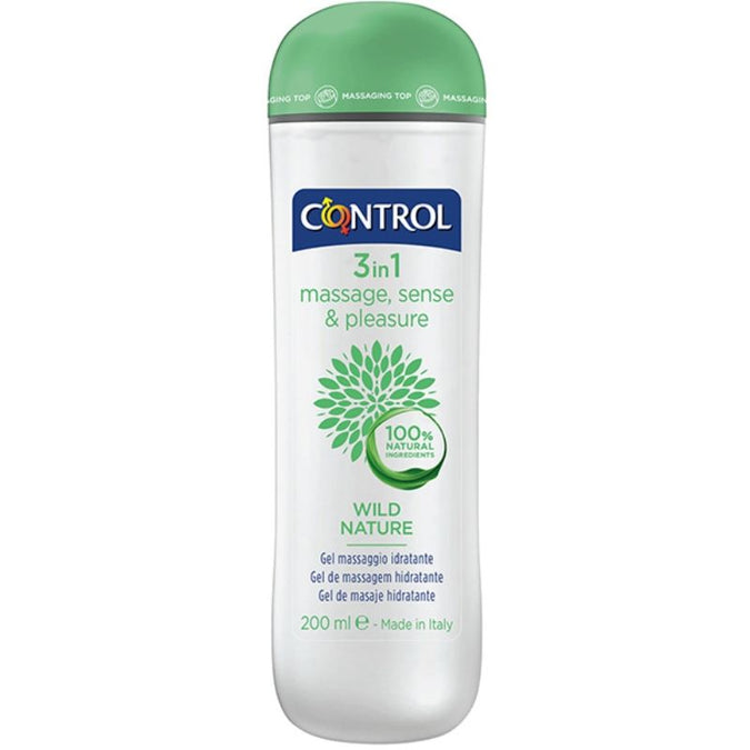 CONTROL - WILD NATURE MASSAGEGEL 3-IN-1 200 ML