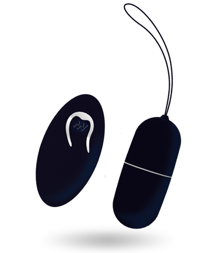INTENSE - FLIPPY I VIBRATING EGG WITH REMOTE CONTROL BLACK