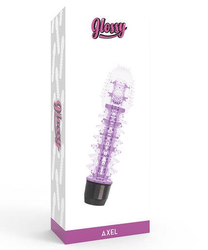 GLOSSY - AXEL VIBRATOR LILAC