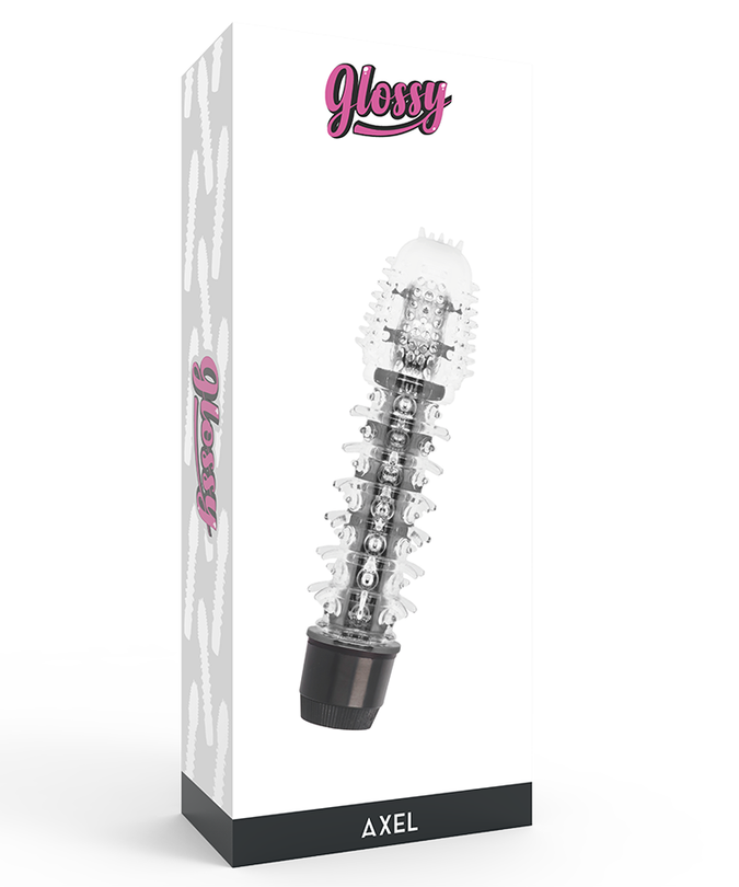 GLOSSY - AXEL ZWARTE VIBRATOR