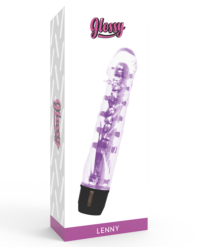 GLOSSY - LENNY VIBRATOR PURPLE
