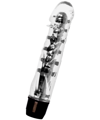 GLOSSY - LENNY VIBRATOR BLACK